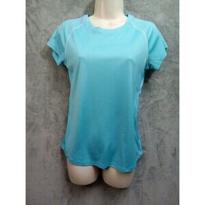 Champion Shirt‎ Womens Medium Dry Dri Fit Cap Sleeve Athletic Top